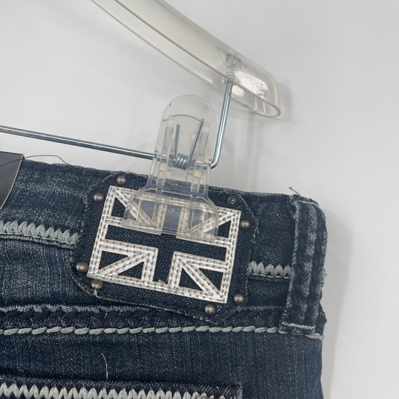 Pepe Jeans New “Tishra”  Slim Denim Capris Sz 32 MSRP $62 - Picture 5 of 6